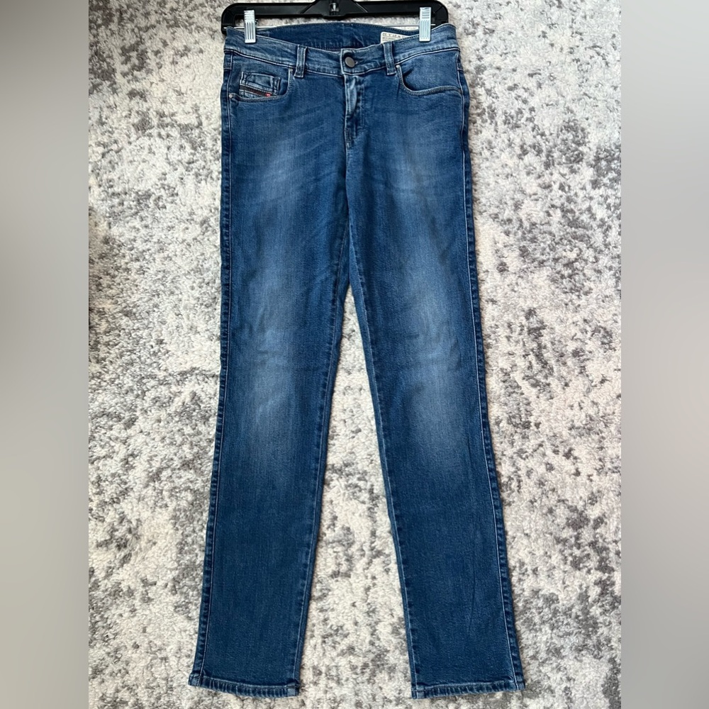 Diesel, size 27 blue jeans.